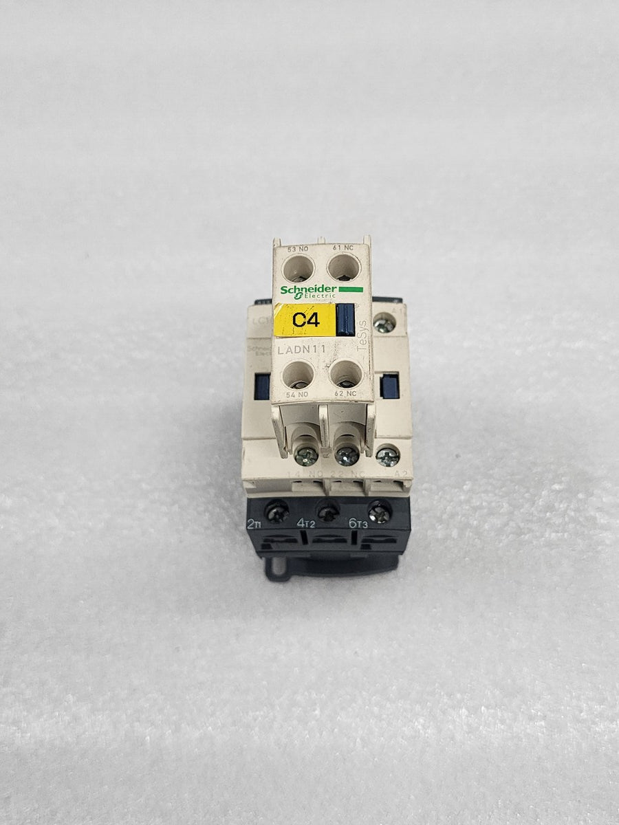 SCHNEIDER ELECTRIC LC1D09 CONTACTOR LADN11 AUX CONTACT BLOCK - ARE Marine