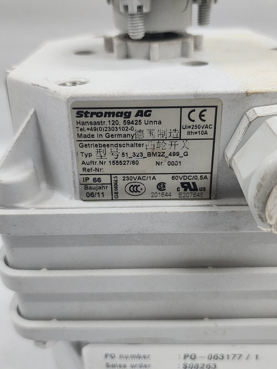 STROMAG AG 155527/60 GEAR LMIT SWITCH 51_323_BM2Z_499_G - ARE Marine