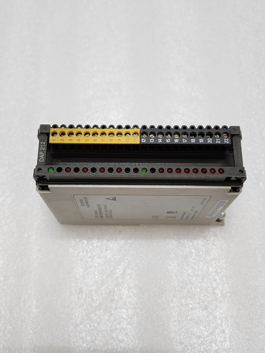 SCHNEIDER AUTOMATION DAP 212/AS-BDAP-212 DISCRETE COMBI, 8IN/4OUT 8X24VDC/4RELAY - ARE Marine