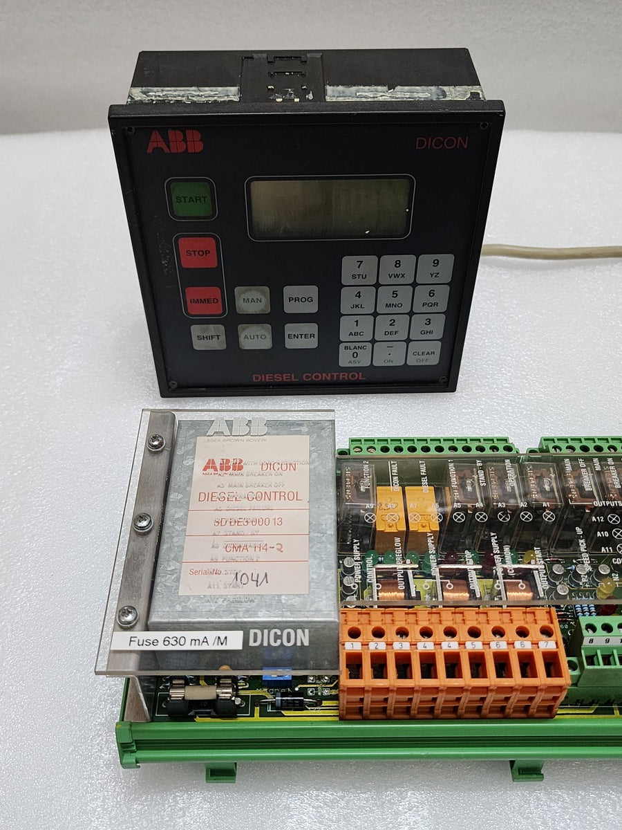 ABB CMA 112 3DDE300013 DICON DIESEL CONTROL CMA 114-2 - ARE Marine