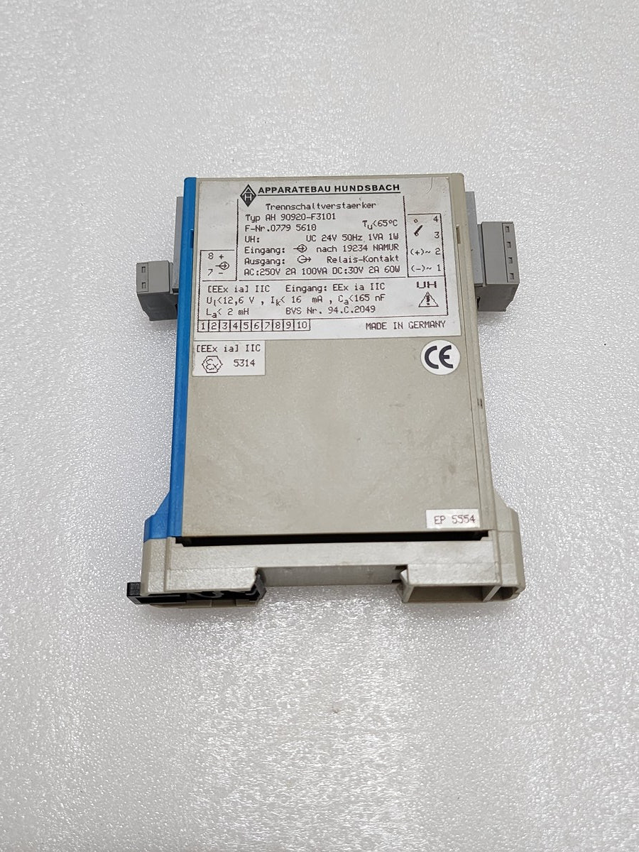 APPARATEBAU HUNDSBACH AH 90920-F3101 SWITCH AMPLIFIER 24V AC/DC - ARE Marine