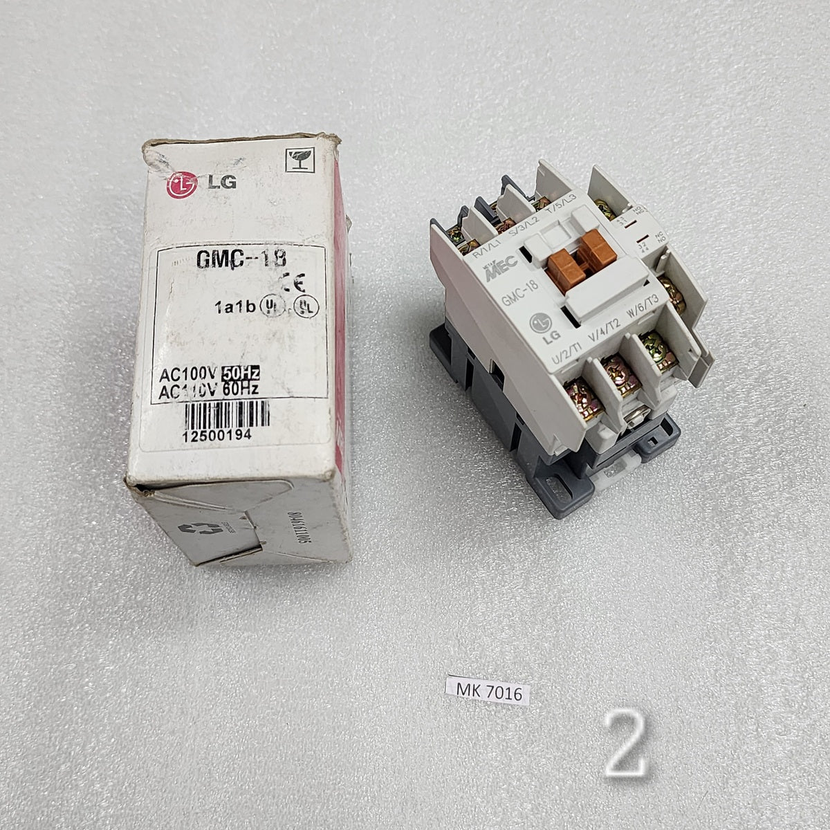 LG ELECTRIC GMC-18 MAGNETIC CONTACTOR 18A COIL VOLTAGE 100-110V AC - ARE Marine