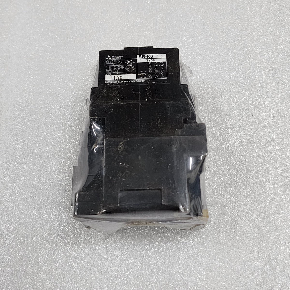 MITSUBISHI ELECTRIC SR-K6 3a3b CONTACTOR COIL VOLTAGE 380-440VAC - ARE Marine
