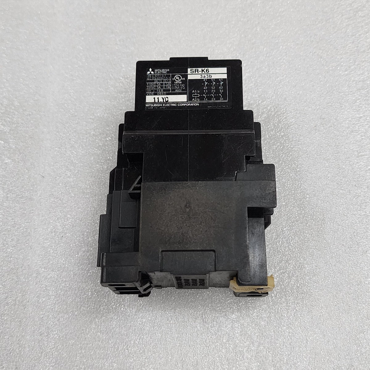 MITSUBISHI ELECTRIC SR-K6 3a3b MAGNETIC CONTACTOR COIL VOLTAGE 380-440V - ARE Marine