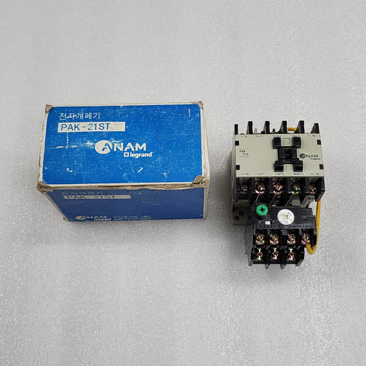 ANAM LEGRAND PAK-21ST CONTACTOR TJ-18 OVERLOAD RELAY - ARE Marine