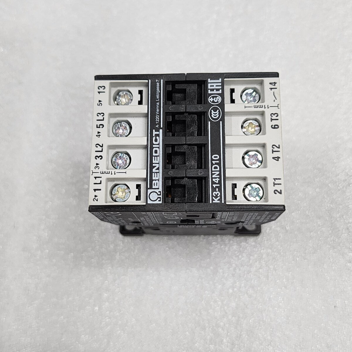 BENEDICT & JAGER K3-14ND10 110 MAGNETIC CONTACTOR 14A 110-120V - ARE Marine