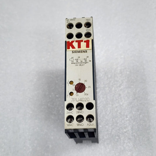 SIEMENS 7PU4020-2BB30 SOLID STATE TIME RELAY 24V - ARE Marine