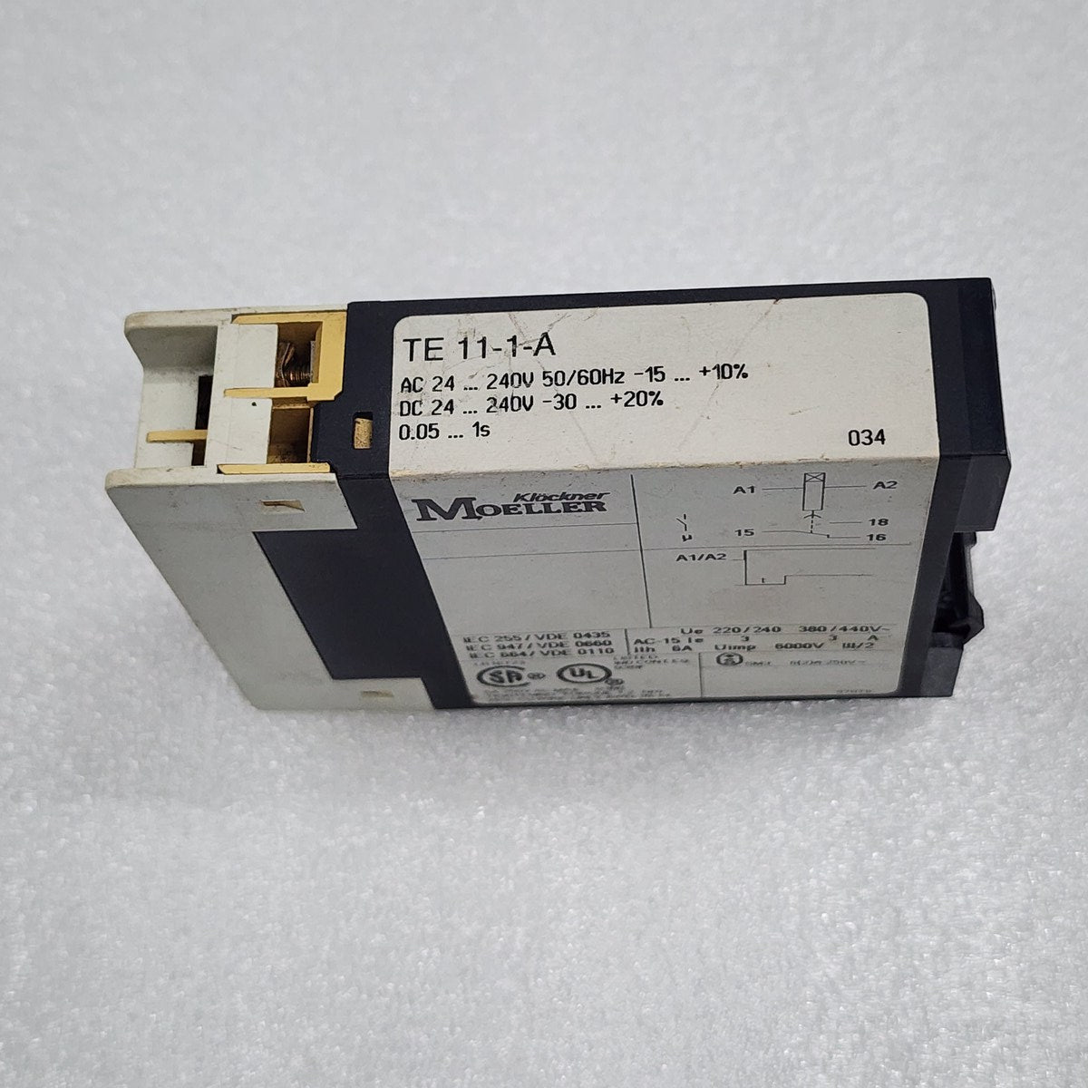 MOELLER TE 11-1-A RELAY 24-240VAC/DC - ARE Marine