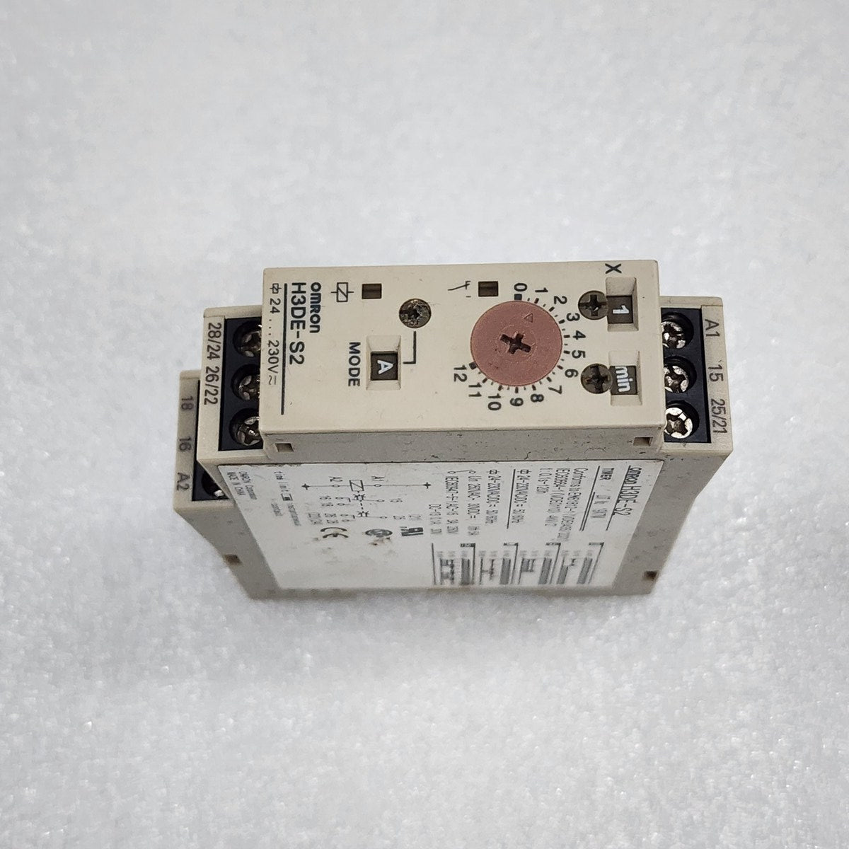 OMRON H3DE-S2 TIMER RELAY 24-230V AC/DC - ARE Marine