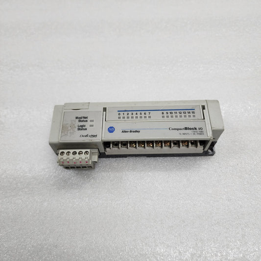 ALLEN BRADLEY CAT 1791D-16B0 SER D COMPACT BLOCK I/O 97239673 11-25VDC - ARE Marine