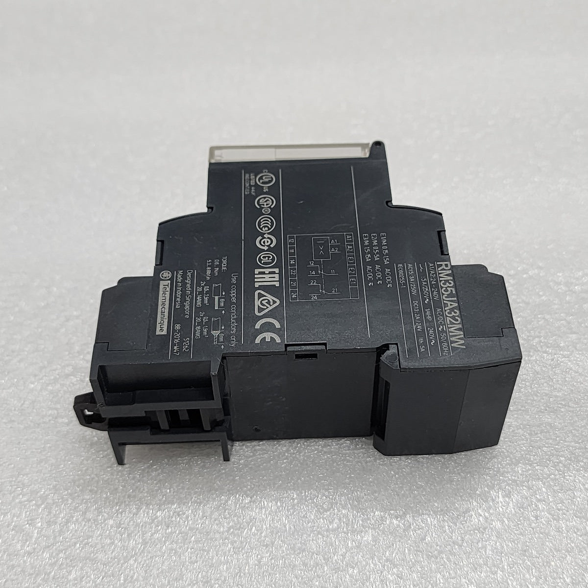 TELEMECANIQUE RM35JA32MW CURRENT CONTROL RELAY 24-240VAC/DC - ARE Marine