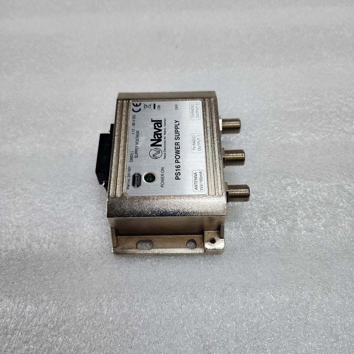 NAVAL ELECTRONICS PS16 POWER SUPPLY 201.621 12-30VDC - ARE Marine