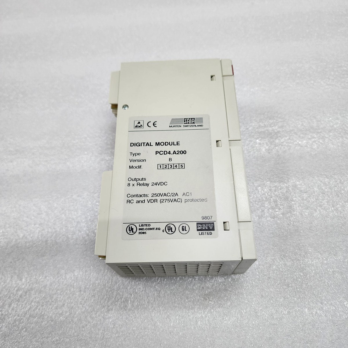 SAIA PCD4.A200 VER B DIGITAL MODULE - ARE Marine