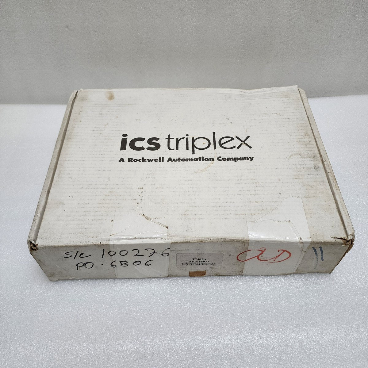 ICS TRIPLEX T7481A MONITORED GUARDED OUTPUT MODULE NPP165033 700612 - ARE Marine