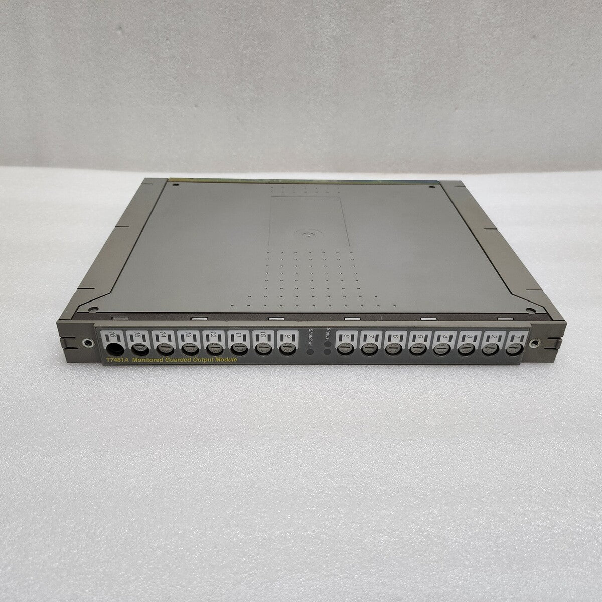 ICS TRIPLEX T7481A MONITORED GUARDED OUTPUT MODULE NPP165033 700612 - ARE Marine