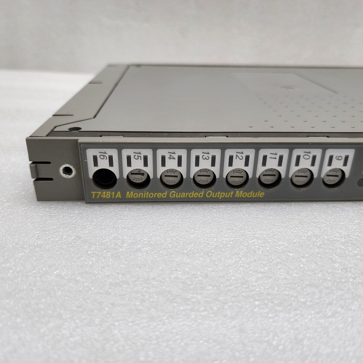 ICS TRIPLEX T7481A MONITORED GUARDED OUTPUT MODULE NPP165033 700612 - ARE Marine