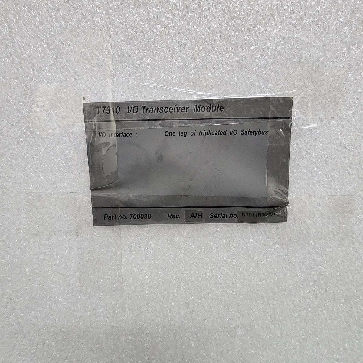 ICS TRIPLEX 100090 T7310 I/O TRANSCEIVER MODULE 700080 - ARE Marine