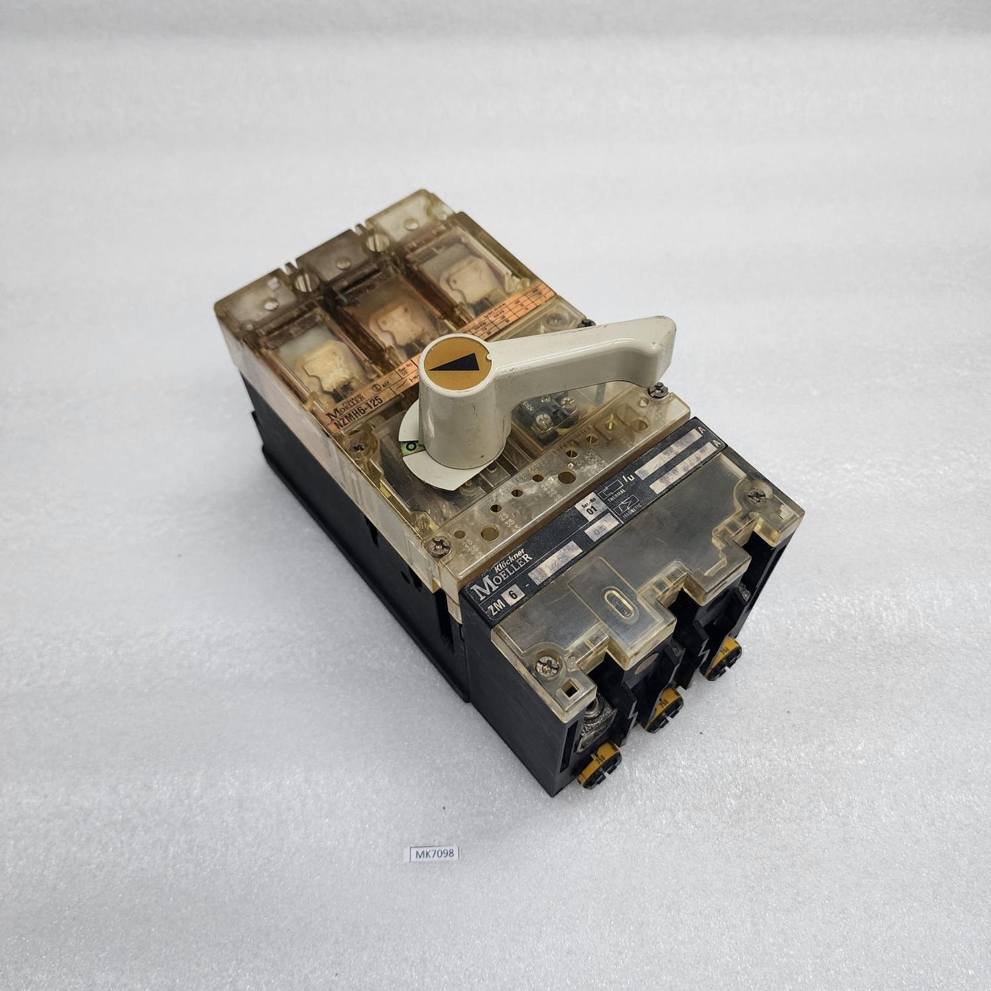 MOELLER NZMS6-125 3-POLE CIRCUIT BREAKER 125A ZM6-125