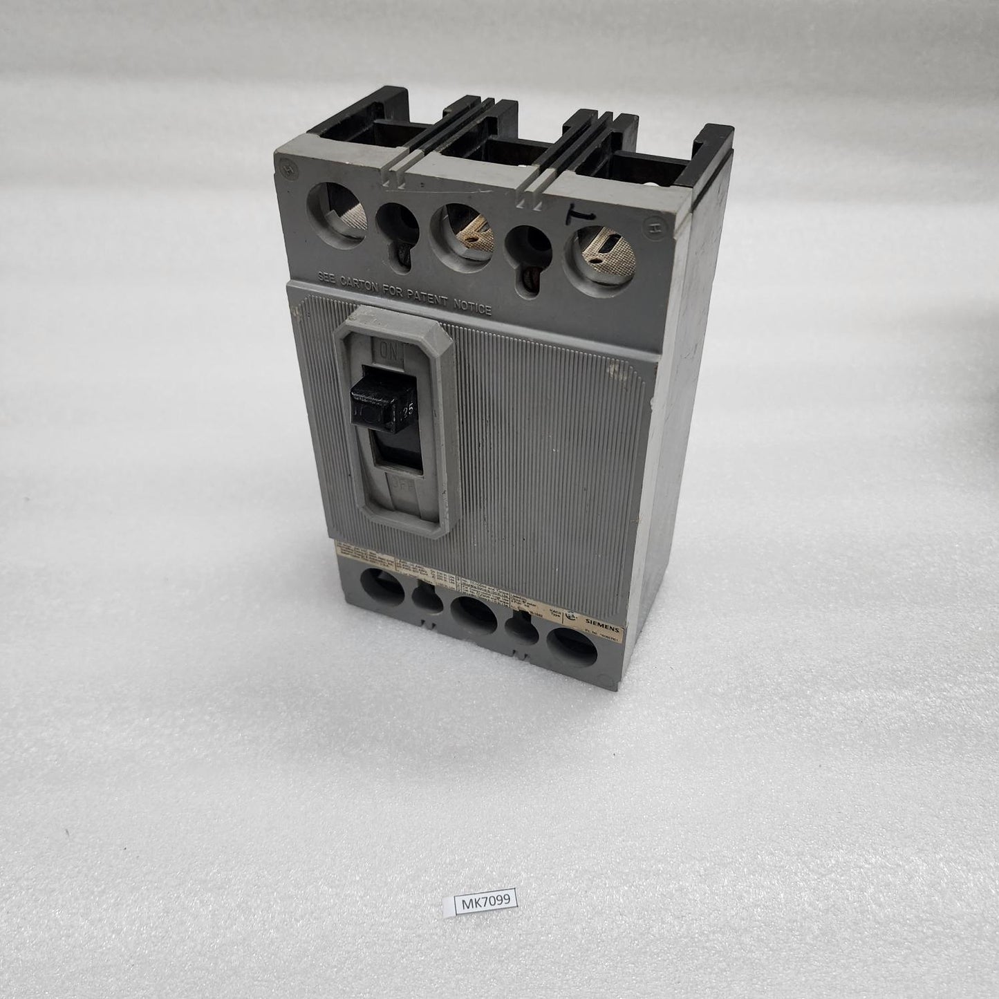 SIEMENS QJH23B125 3-POLE CIRCUIT BREAKER 125A