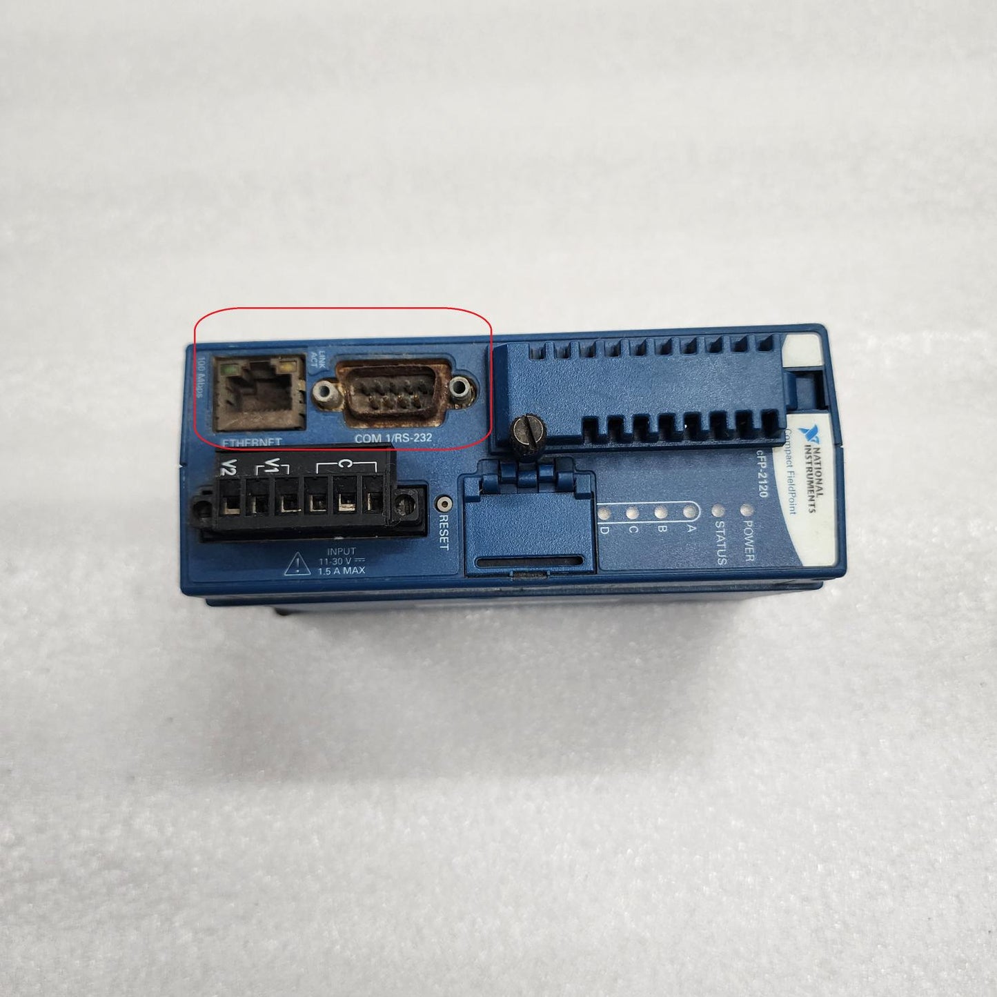 NATIONAL INSTRUMENTS CFP-2120 CONTROLLER FOR COMPACT FIELDPOINTT 190187F-03