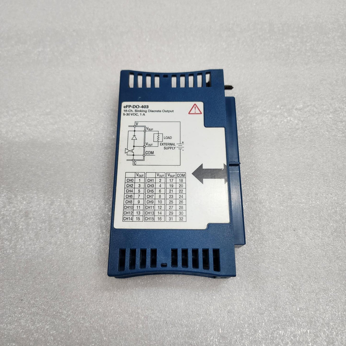 NATIONAL INSTRUMENTS CFP-DO-403 DIGITAL OUTPUT MODULE 186085A-02
