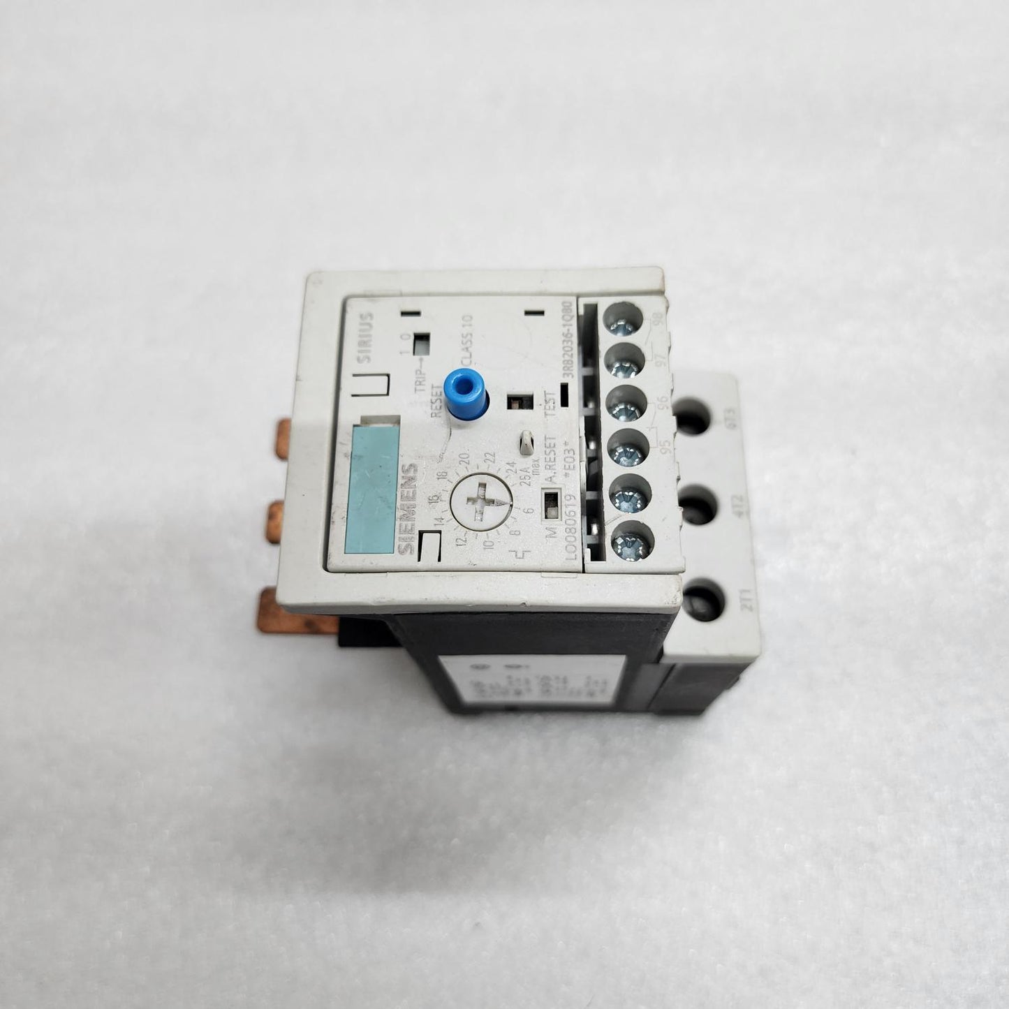 SIEMENS SIRIUS 3RB2036-1QB0 OVERLOAD RELAY 6-25A