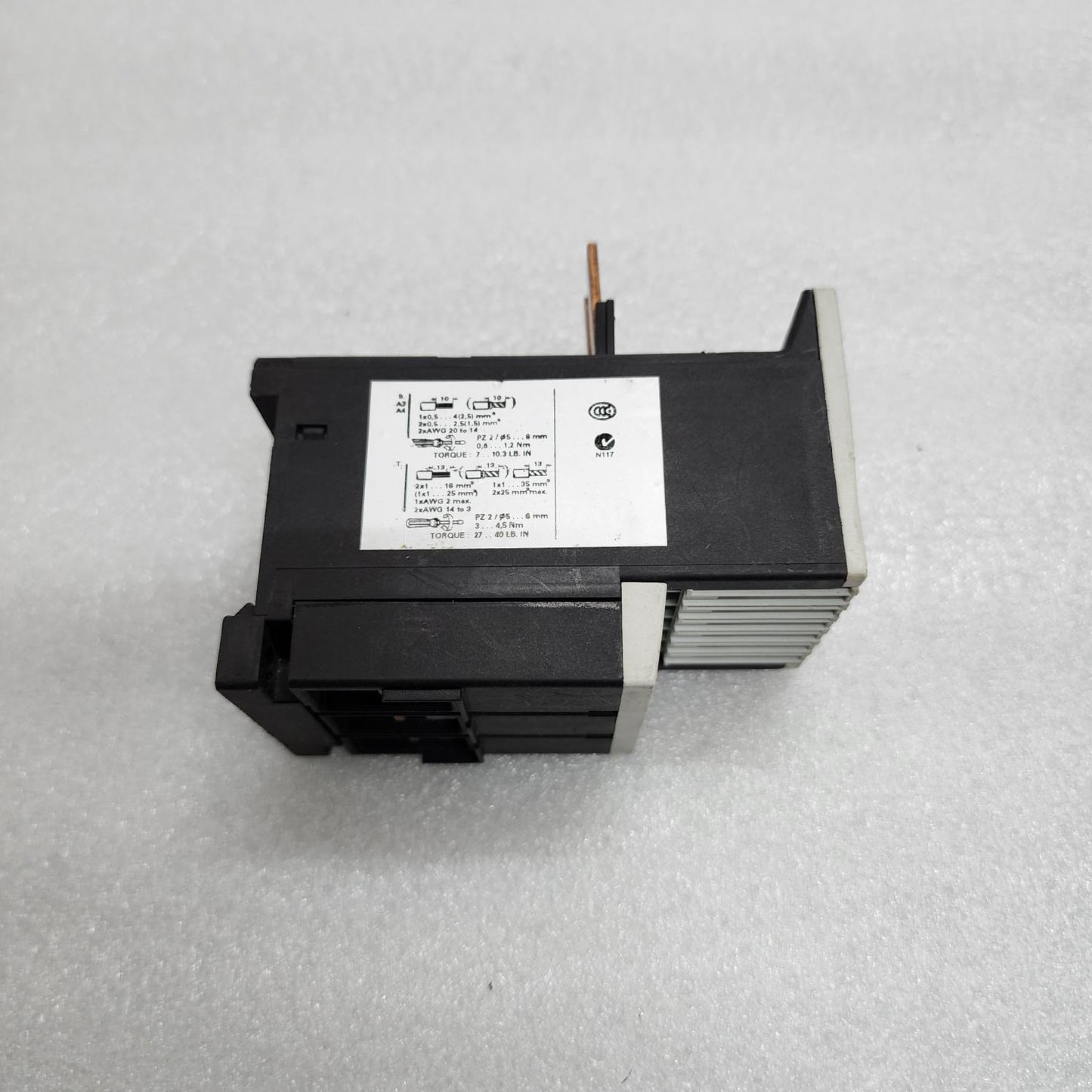 SIEMENS SIRIUS 3RB2036-1QB0 OVERLOAD RELAY 6-25A