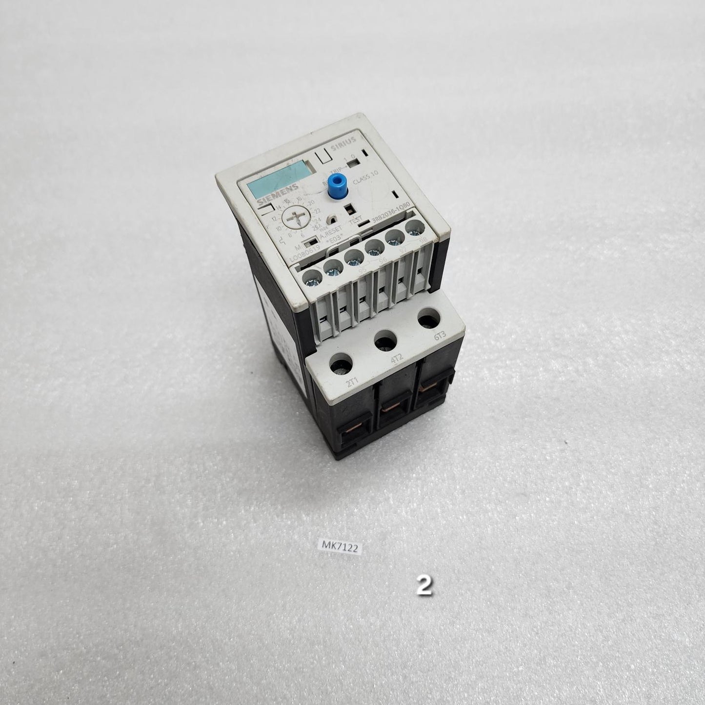 SIEMENS SIRIUS 3RB2036-1QB0 OVERLOAD RELAY 6-25A