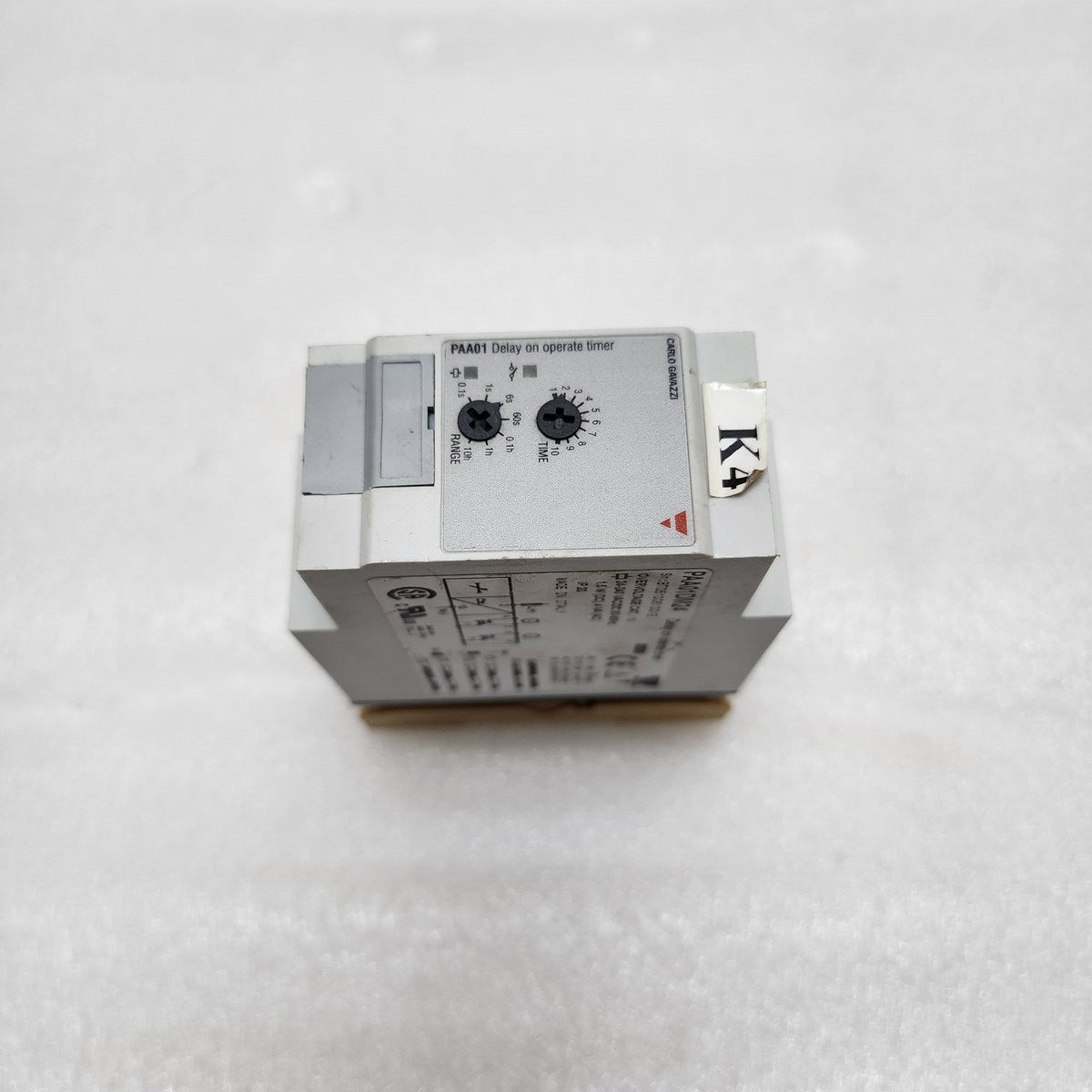 CARLO GAVAZZI PAA01DM24 DELAY ON OPERATE TIMER  24-240V AC/DC