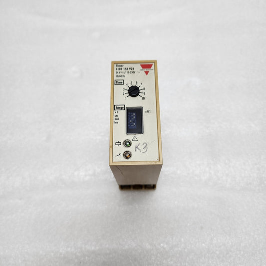 CARLO GAVAZZI S101156924 TIMING RELAY 24VAC-DC/115-320VAC