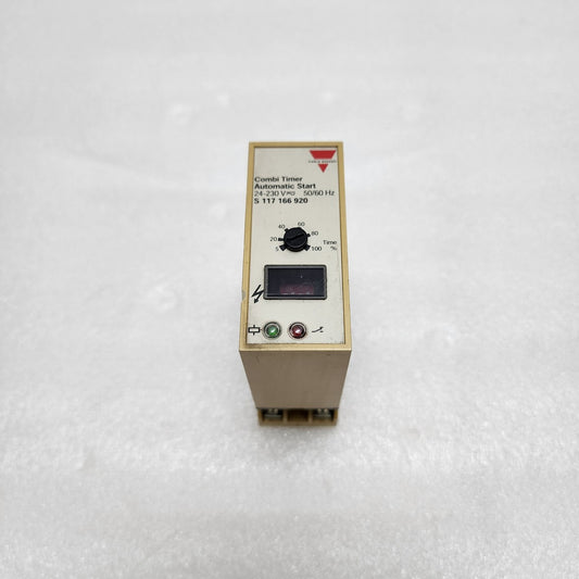 CARLO GAVAZZI S117166920 COMBI TIMER AUTOMATIC START 24-230V AC/DC