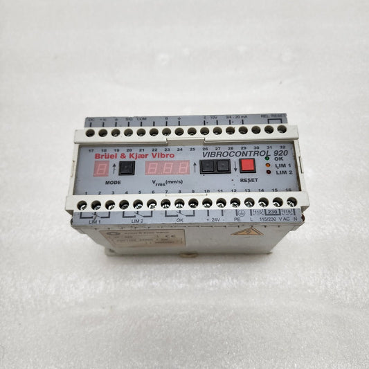 BRUEL & KJAER VIBRO VC-920 VIBROCONTROL 920 115-230VAC/24VDC