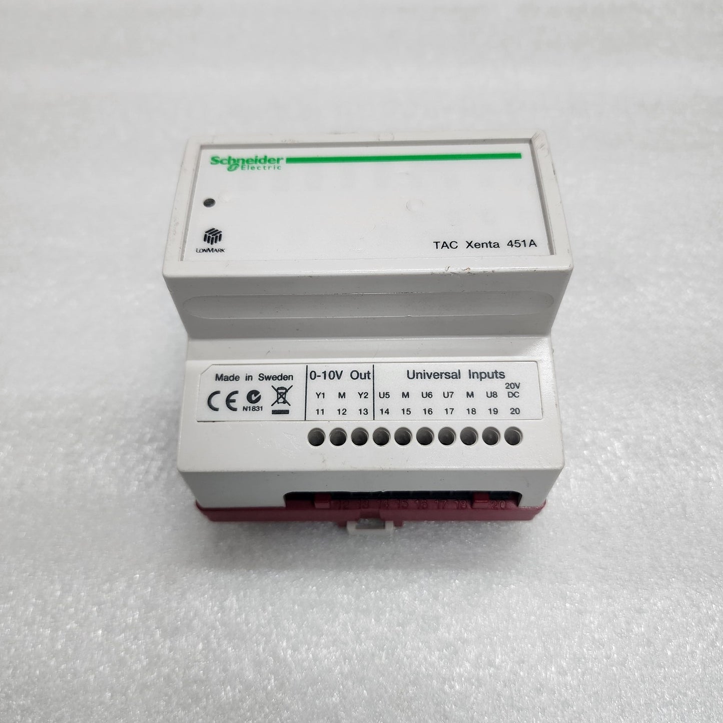 SCHNEIDER ELECTRIC TAC XENTA 451A 0-073-0285-0 VER 1.14