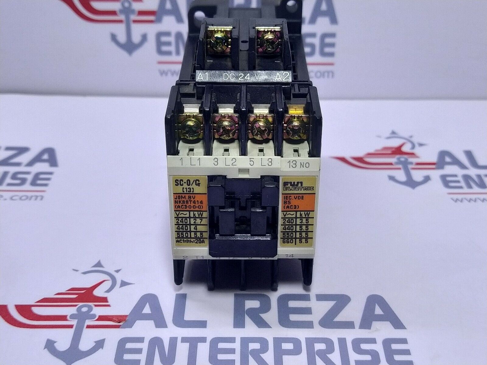 Fuji SC-0/G (13) Magnetic Contactor 20A Coil Voltage 24V DC 4GC0F0