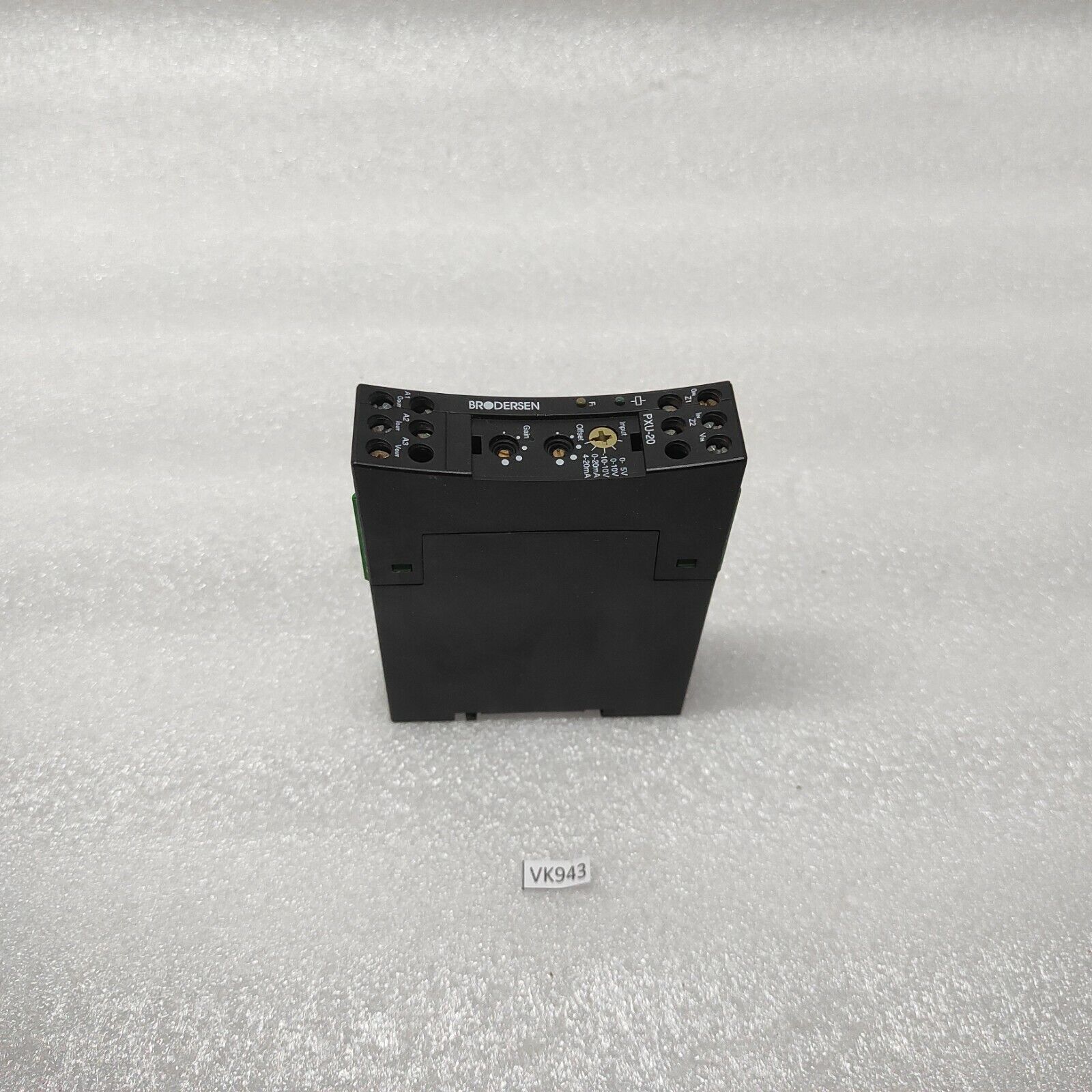 BRODERSON PXU-20.924 PROCESS SIGNAL CONVERTER 24VDC PXU20924