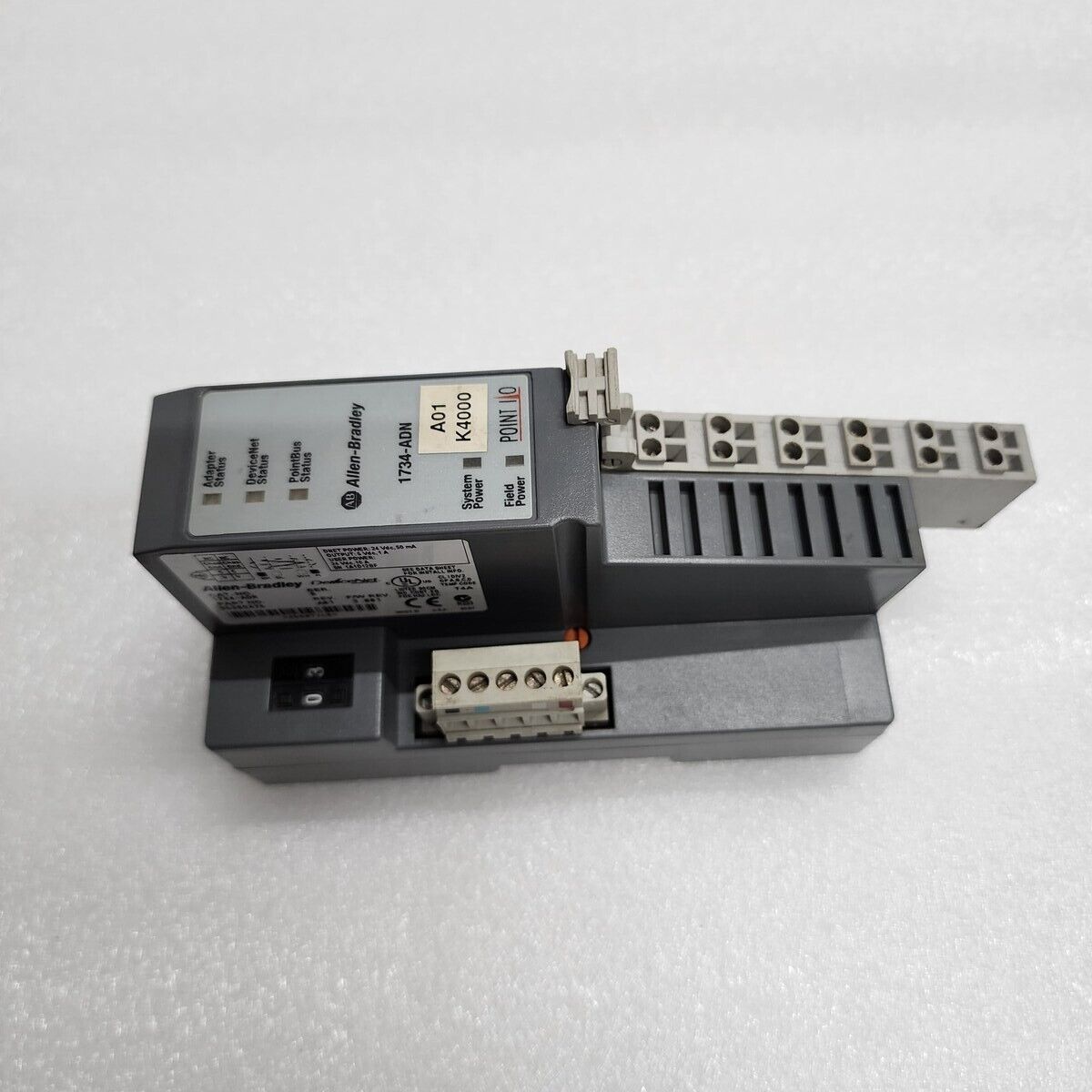 ALLEN BRADLEY CAT 1734-ADN POINT I/O NETWORK ADAPTER SER B 96389476