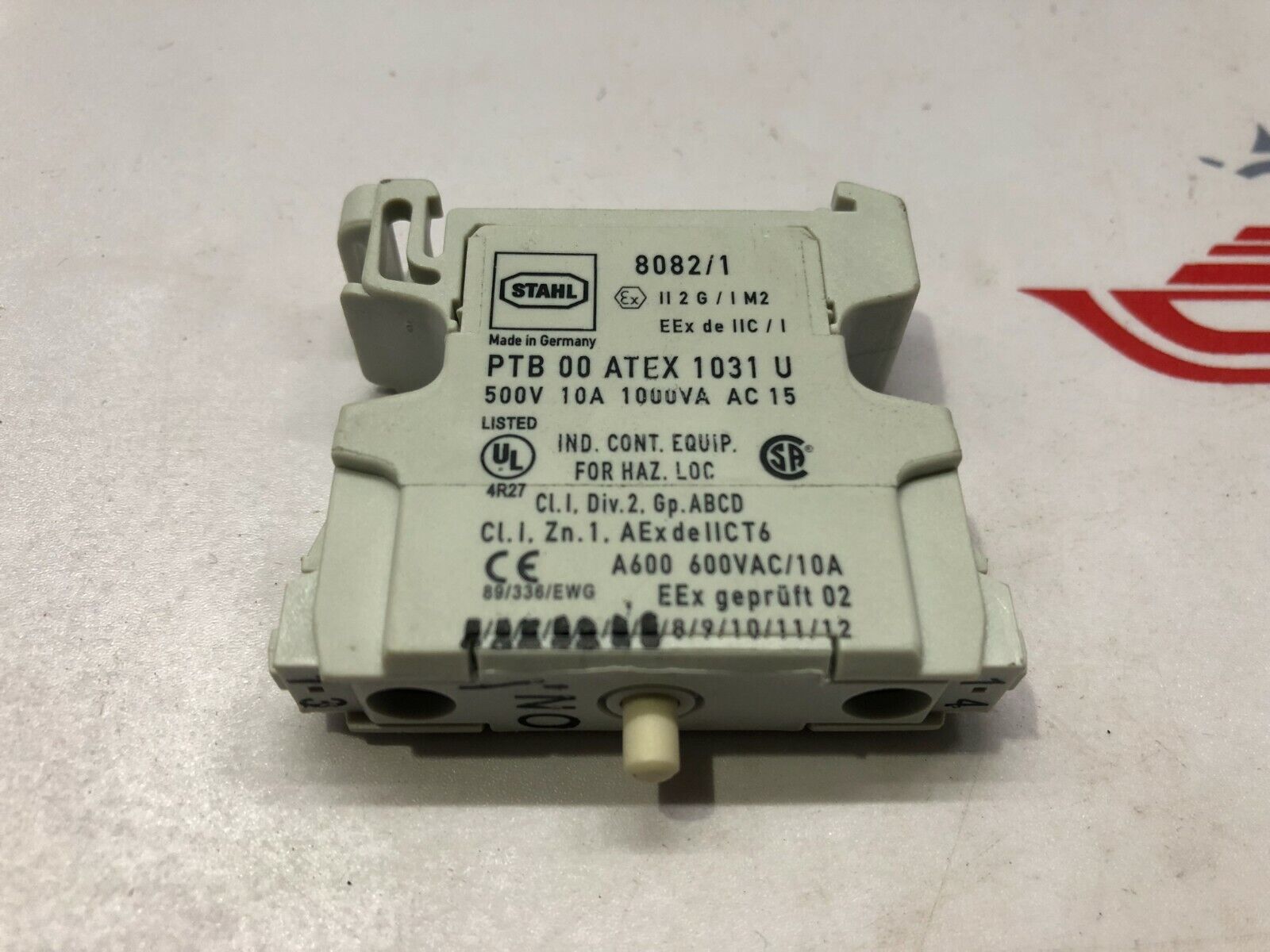 STAHL 8082/1 N.C. CONTACT 