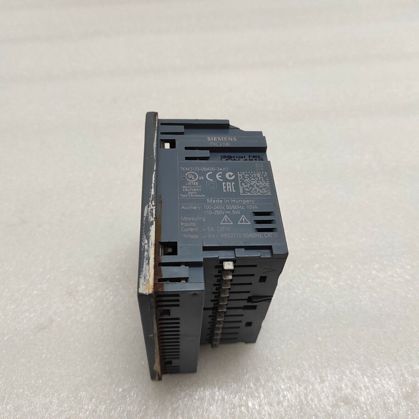 SIEMENS SENTRON PAC3100 7KM3133-0BA00-3AA0 100-240VAC/110-250VDC