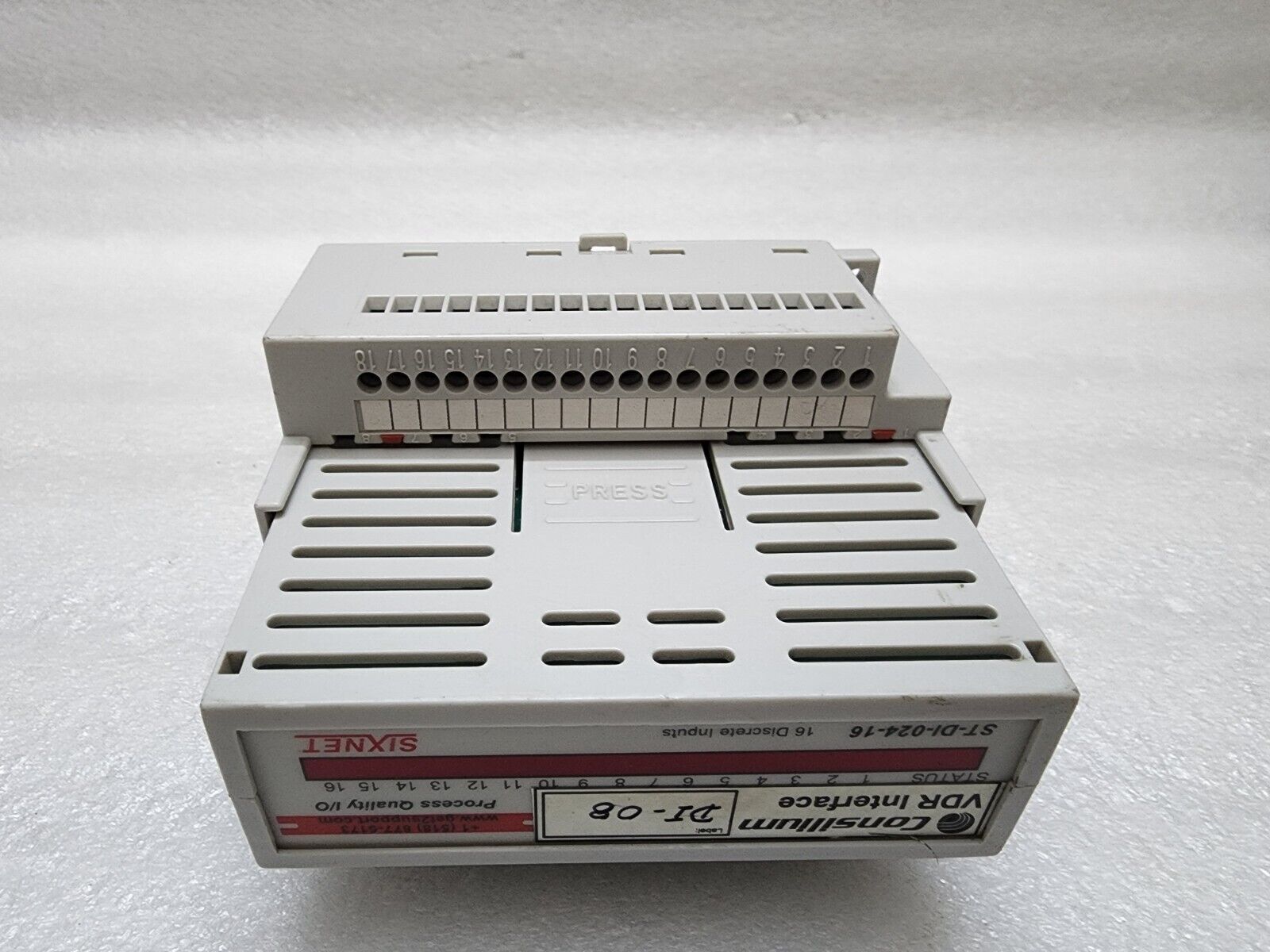SIXNET ST-DI-024-16 16-DISCRETE INPUT MODULE