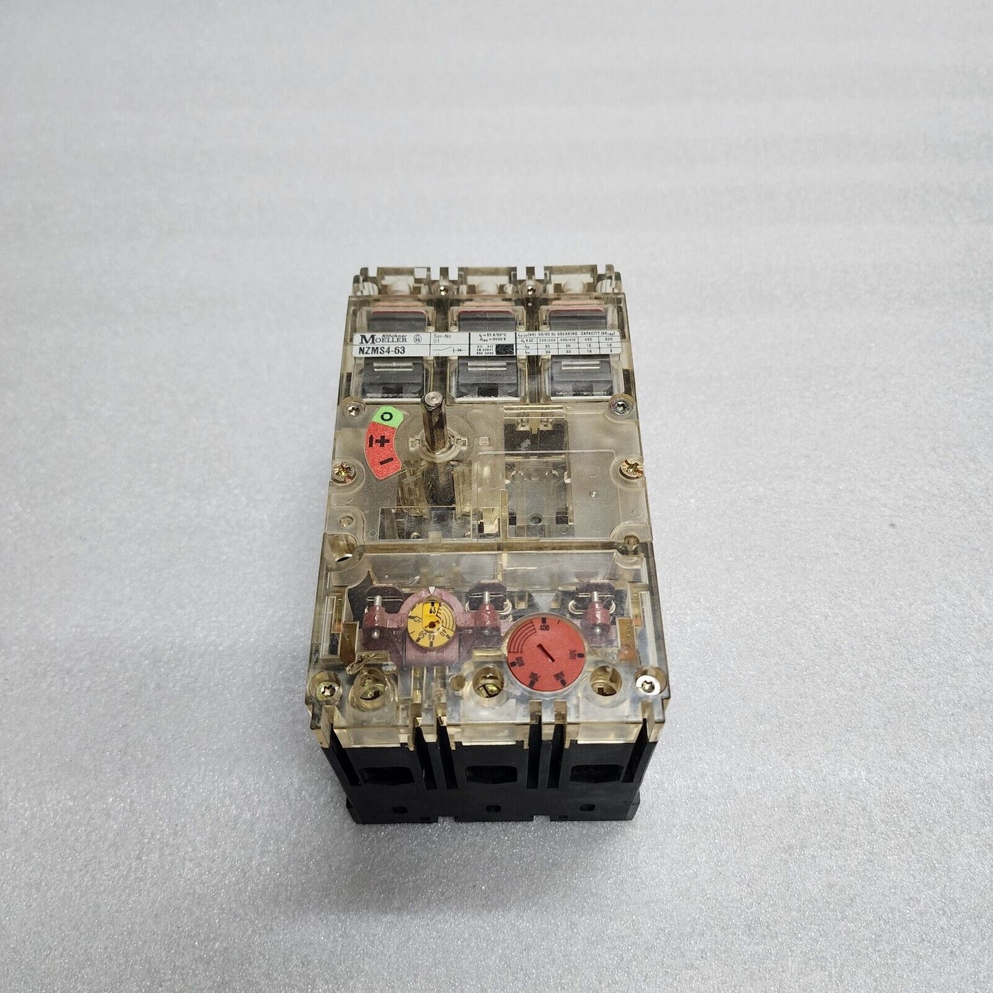 MOELLER NZMS4-63 3-POLE CIRCUIT BREAKER
