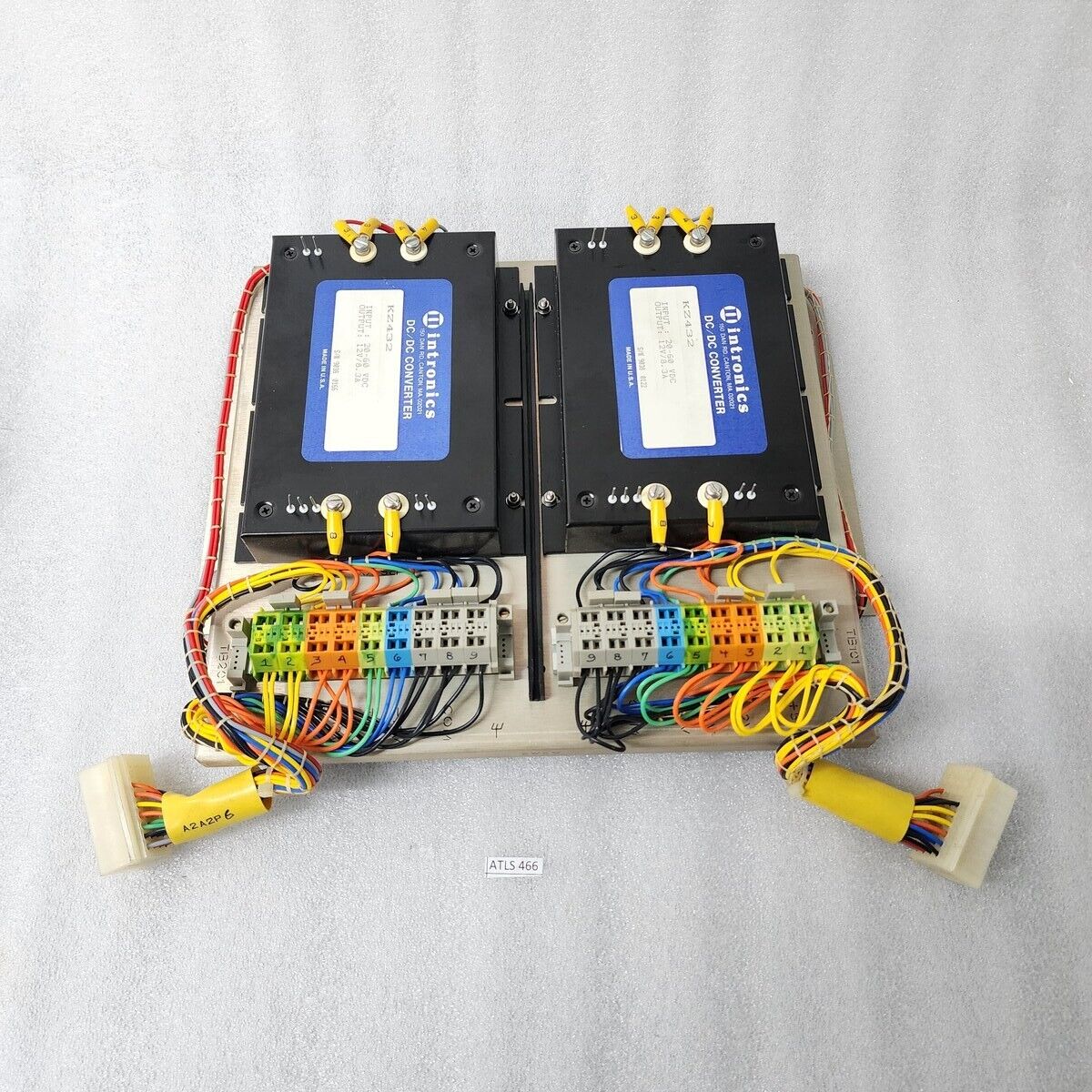 SPERRY MARINE INTRONICS KZ432 DC/DC CONVERTER 4 UNITS IN SET