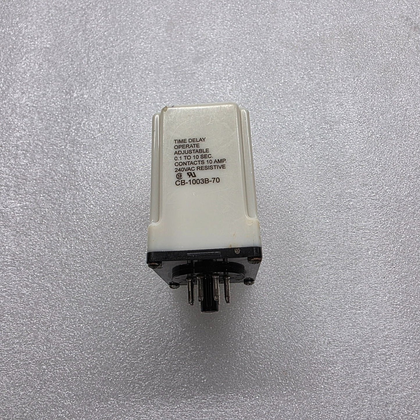 TYCO ELECTRONICS CB-1003B-70 TIME DELAY RELAY 120VAC POTTER & BRUMFIELD