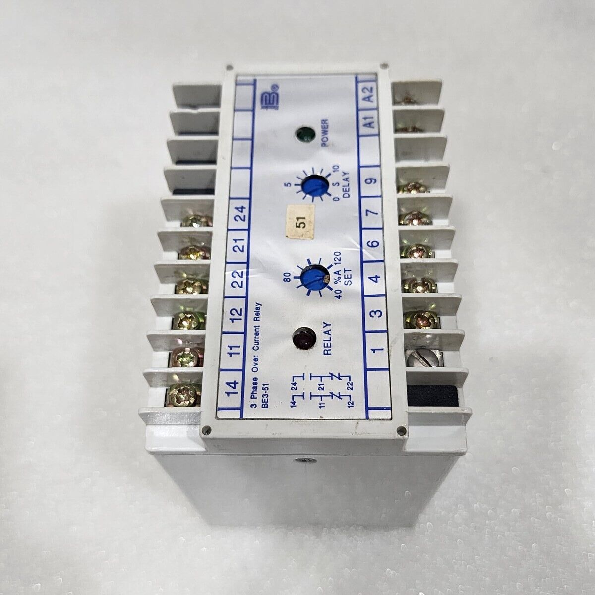 BASLER ELECTRIC BE3-51-3E1E1 Strom Relais 9320000110 24VDC