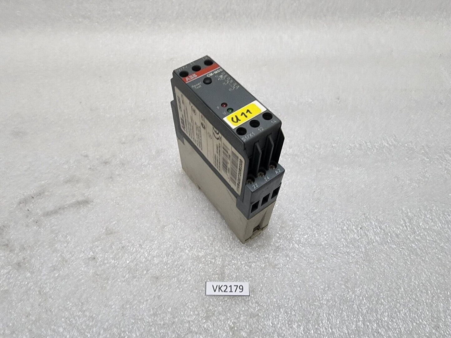 ABB CM-MSS THERMISTOR MOTOR PROTECTION UNIT 1SVR430720R0300 24-240VAC/DC