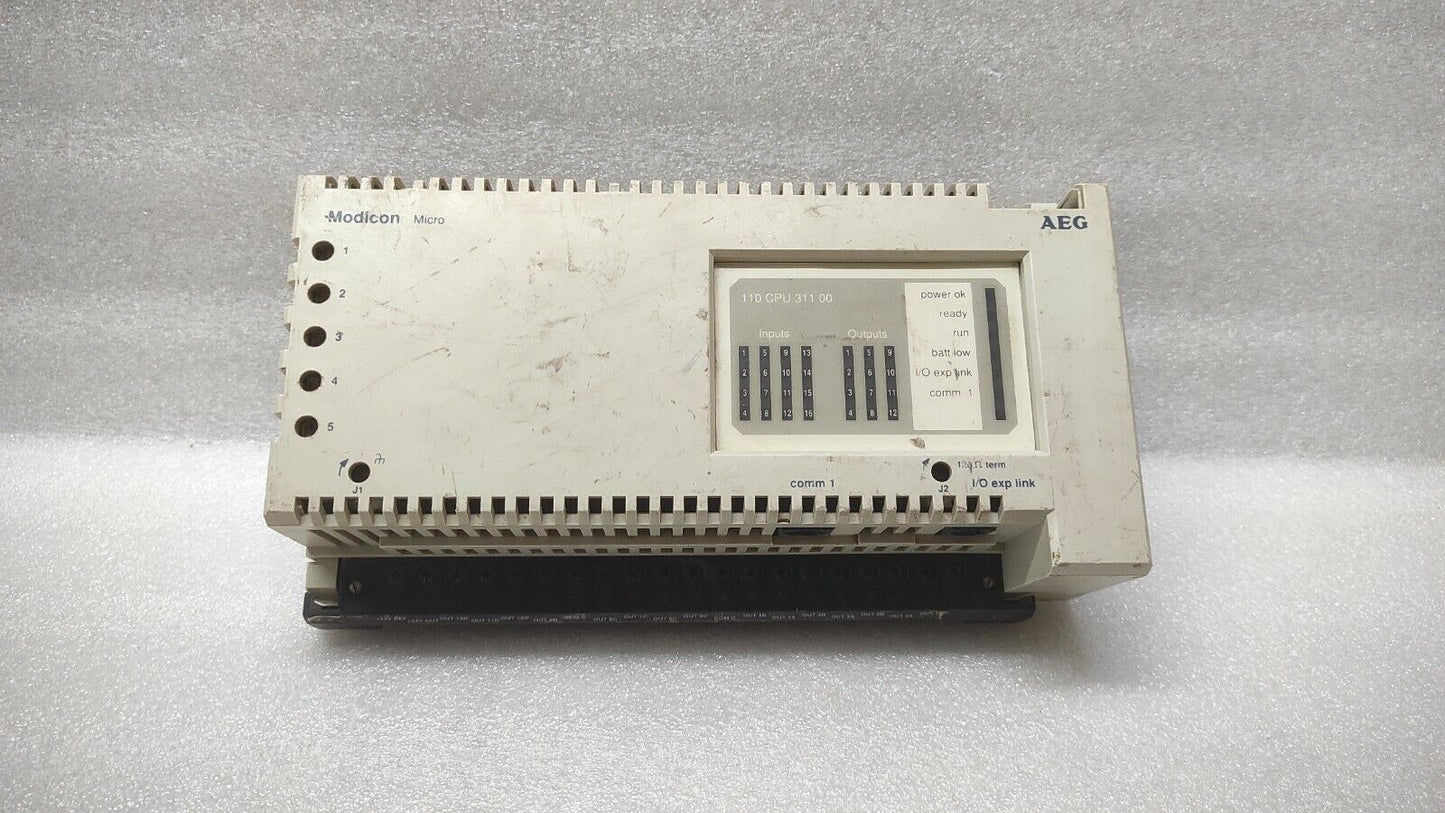 AEG 110CPU31100 PLC CPU MODULE SCHNEIDER AUTOMATION