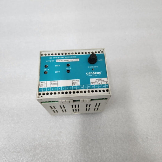 CANOPUS I VI FU 15042-3P-12I DC ISOLATING AMPLIFIER 90-270V AC
