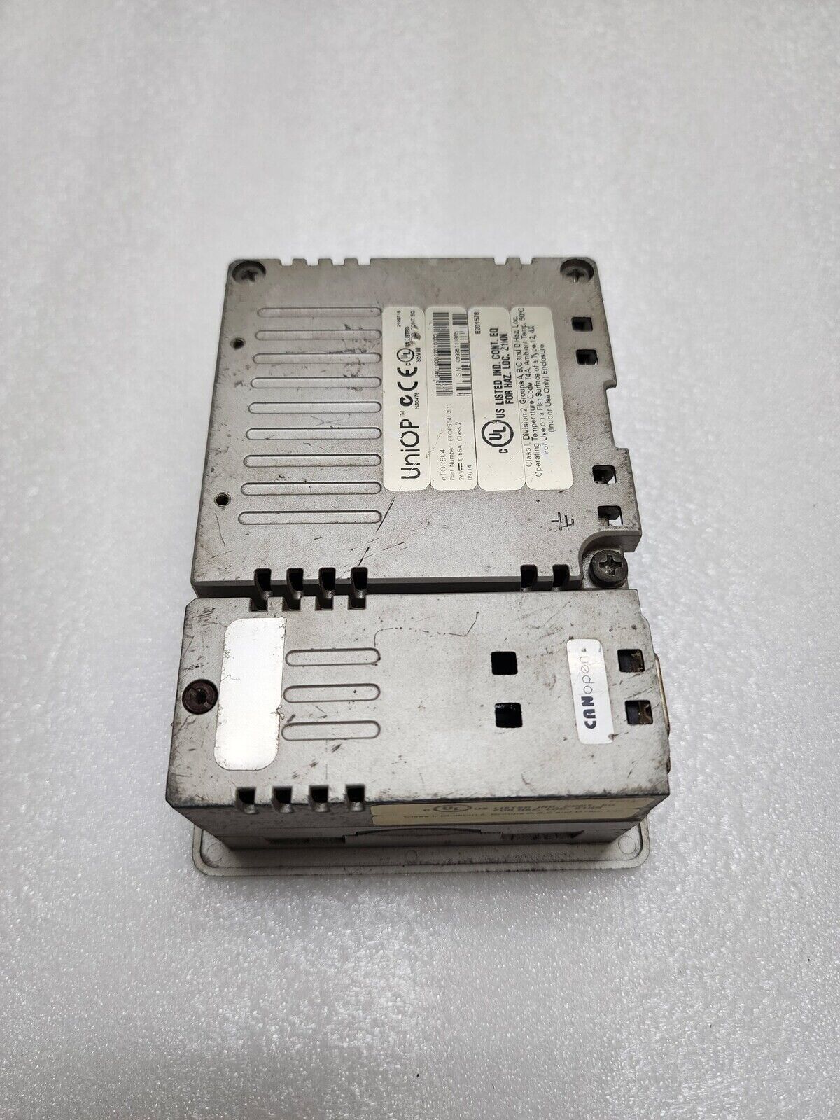 UNIOP ETOP504 OPERATOR PANEL HMI ETOR504U3P1 24VDC TOUCH NOT WORKING