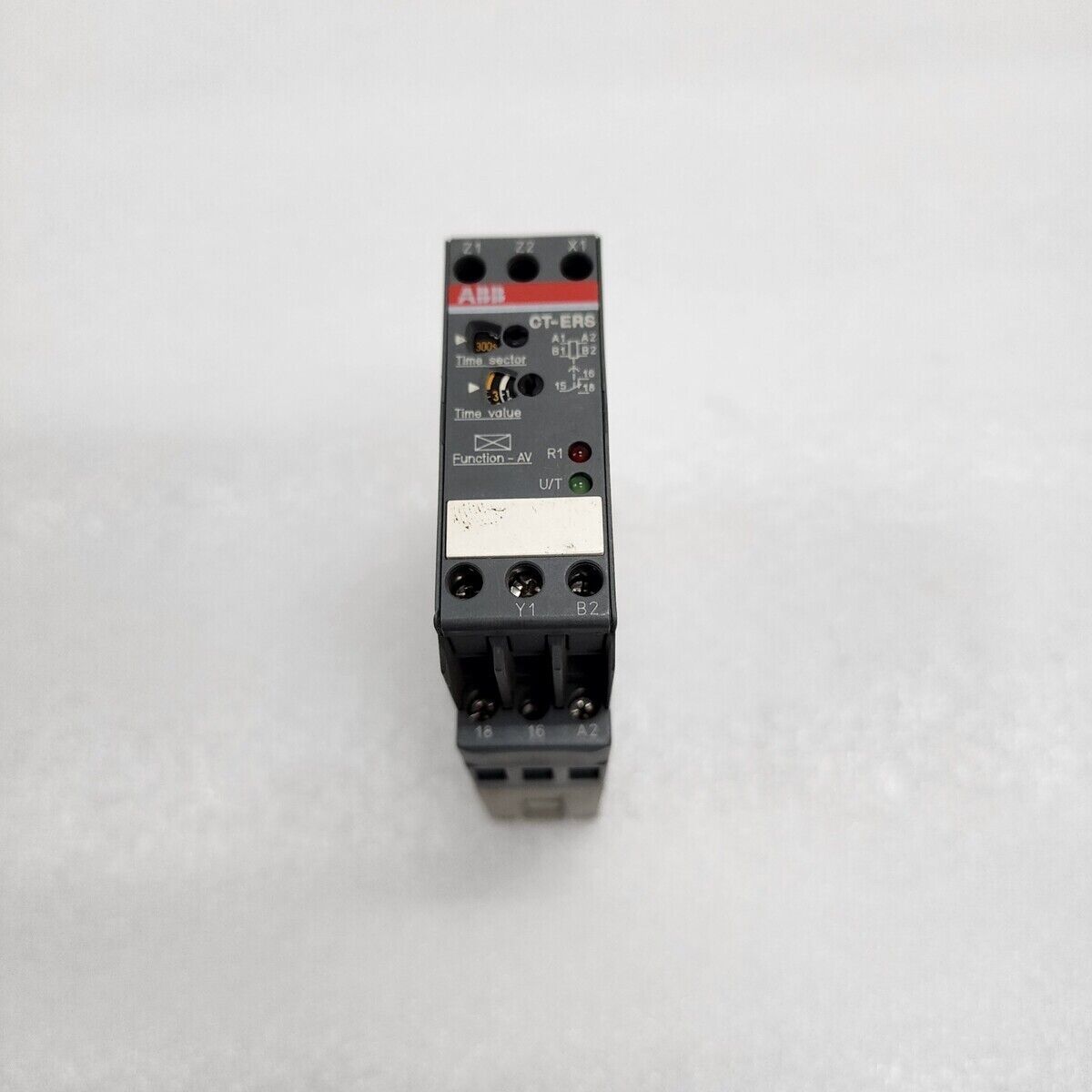 ABB CT-ERS ON-DELAY TIME RELAY 1SVR430103R0100 110-240VAC / 24VAC-DC / 42-48VAC-