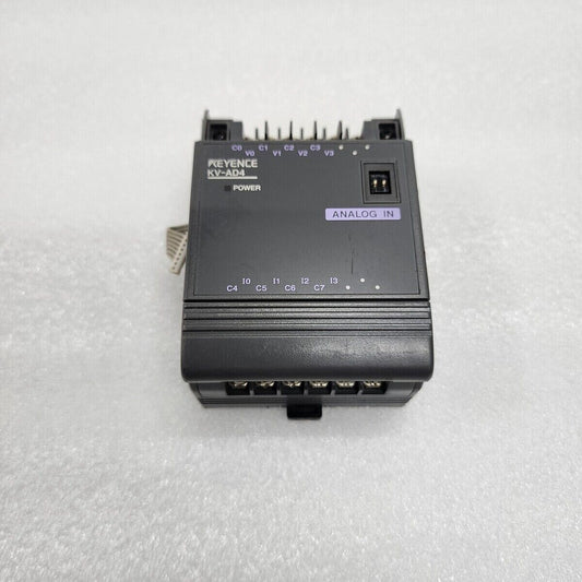 KEYENCE KV-AD4 ANALOG INPUT MODULE