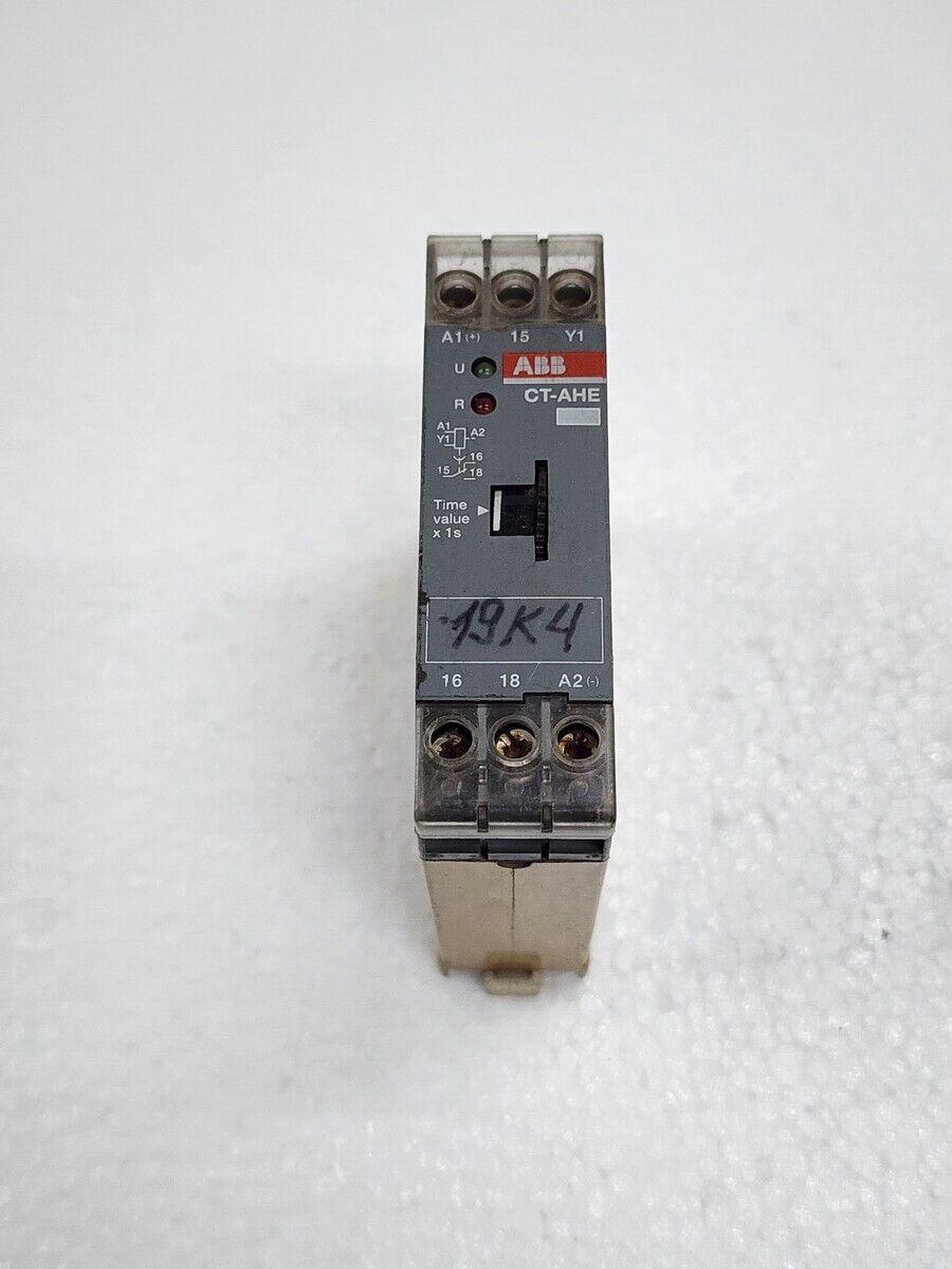 ABB CT-AHE OFF DELAY WITH AUXILIARY SUPPLY TIME RELAY 1SVR550111R4100 220–240VAC